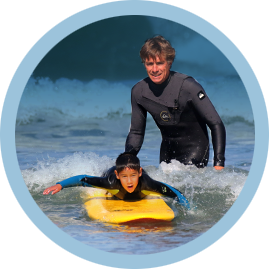 cours découverte ecole de surf anglet uhaina